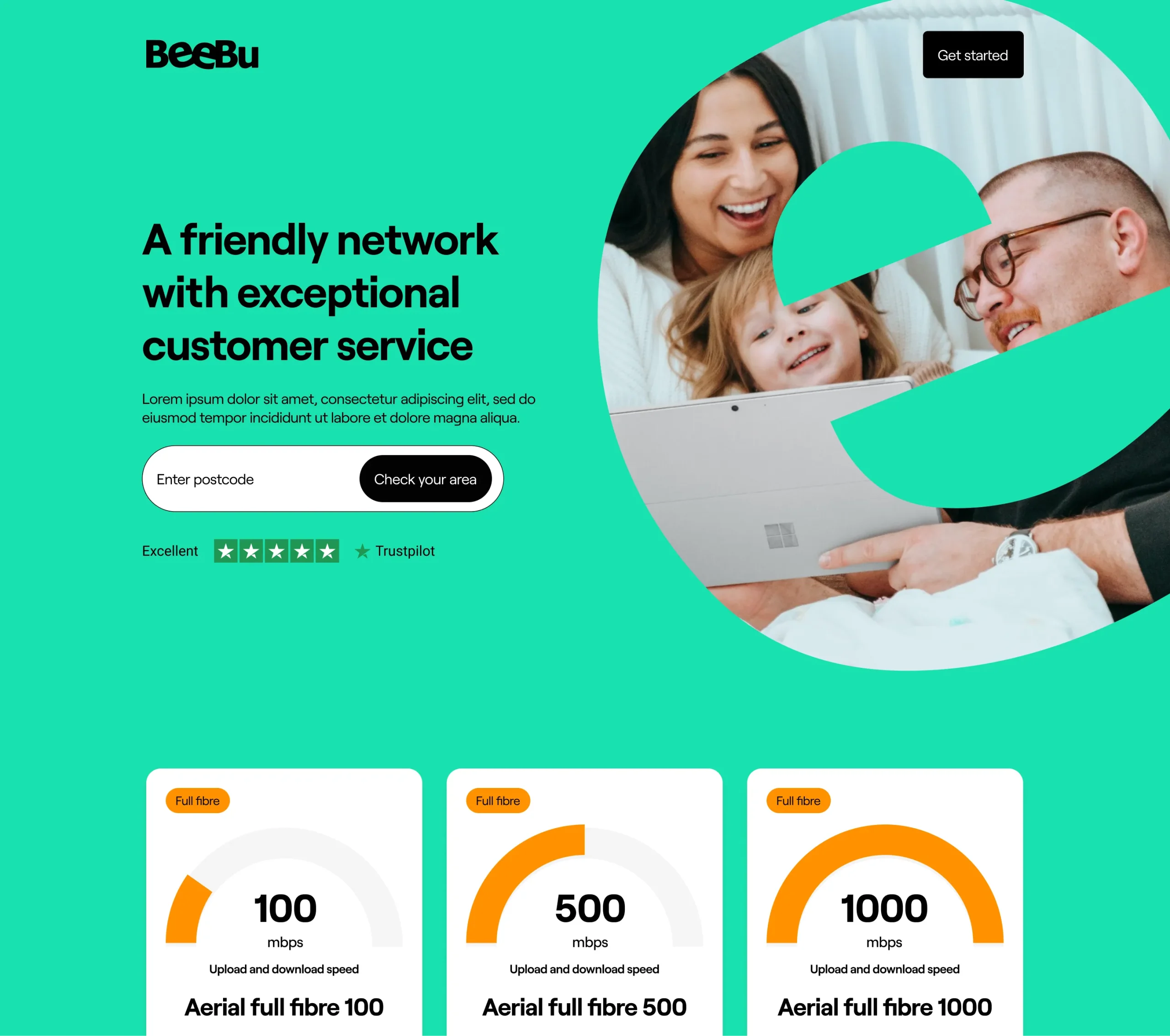Beebu homepage