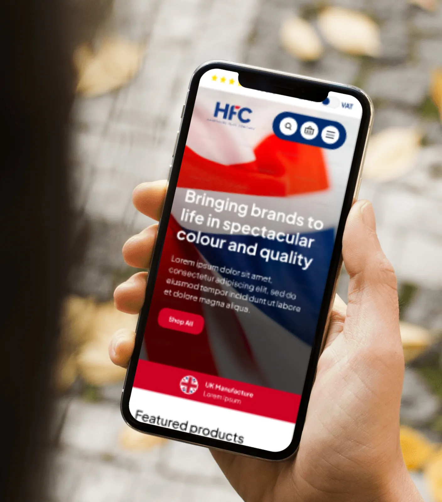 HFC mobile view